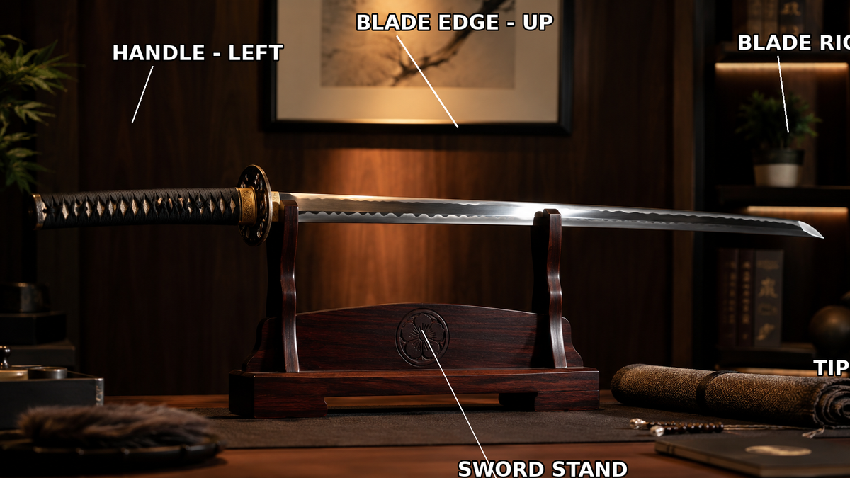 How to Display Your Swords: Wall Mounting, Orientation, Etiquette, and Preservation