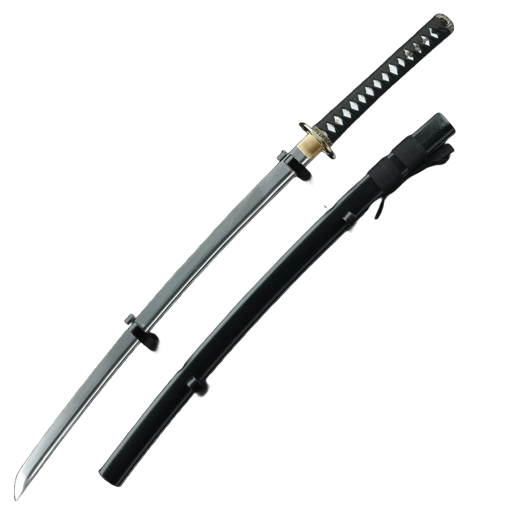 Walking Dead Michonne Katana Black Zombie Slayer Sword Replica