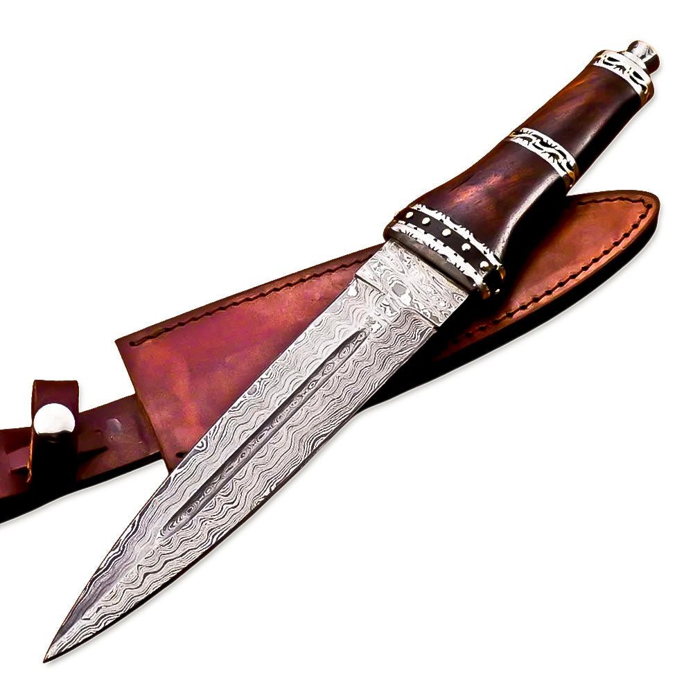 Scottish Dirk Dagger Rosewood Handle 14 Inch