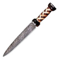 Gladiator Dagger Olive Wood Handle Double Edge 15 Inch