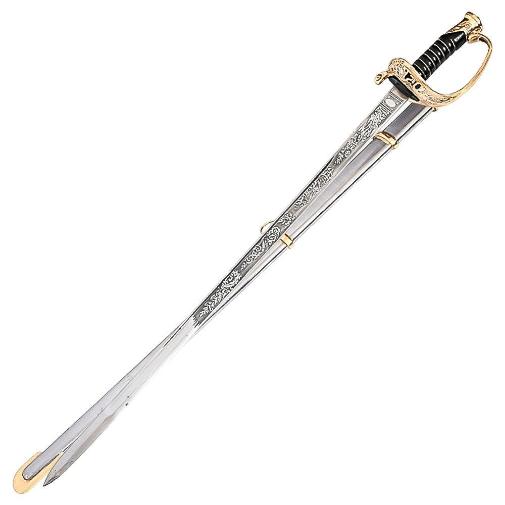 US Staff Officer Civil War Sword With Scabbard