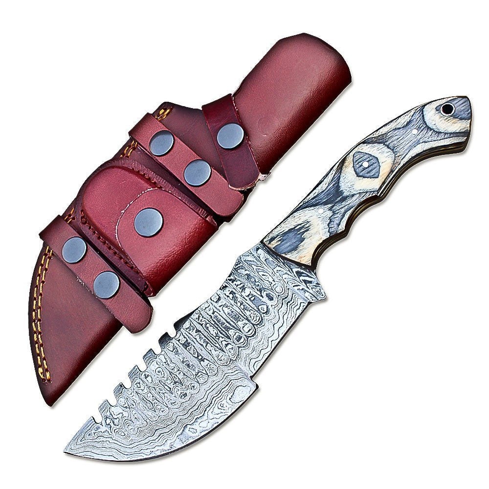 Full Tang Tracker Knife Survival Hunting With Sheath