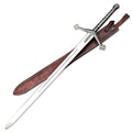 Scottish Claymore Sword With Leather Sheath 38 Inch