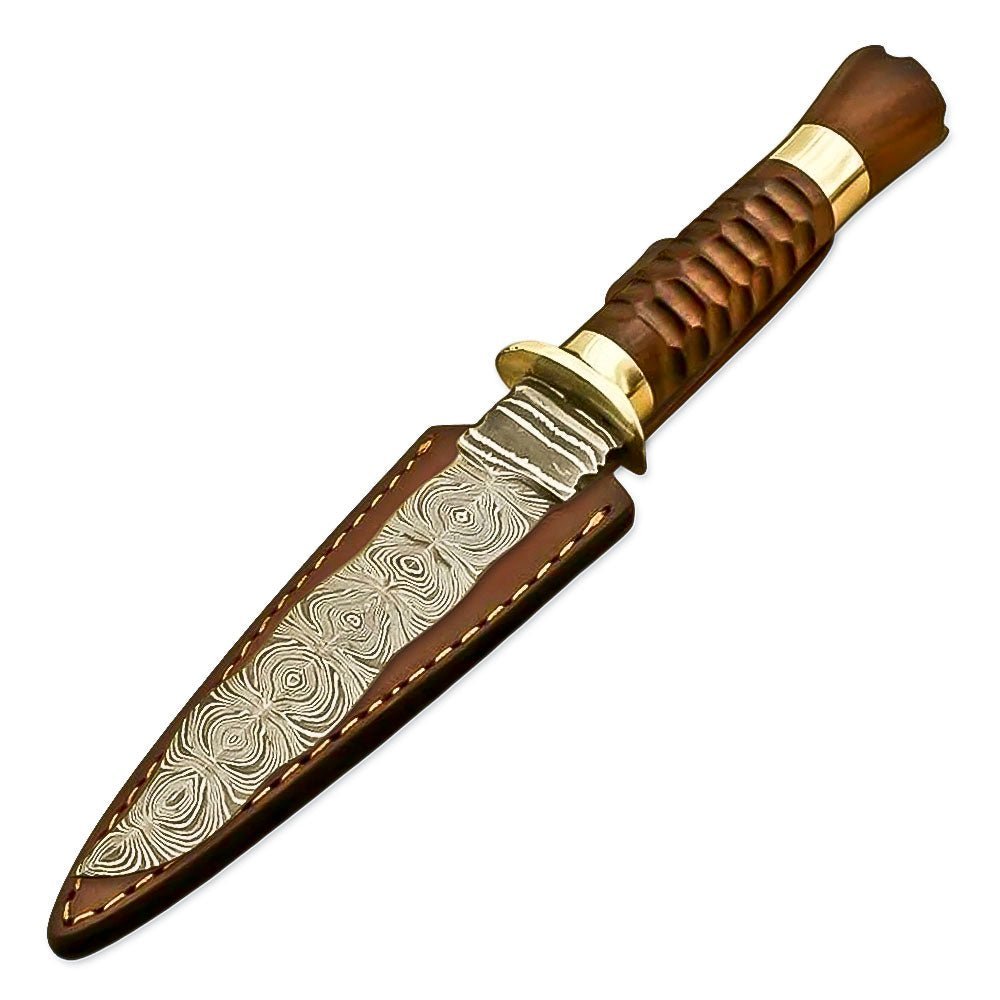 Dirk Dagger Rosewood Handle Scottish Style 12 Inch