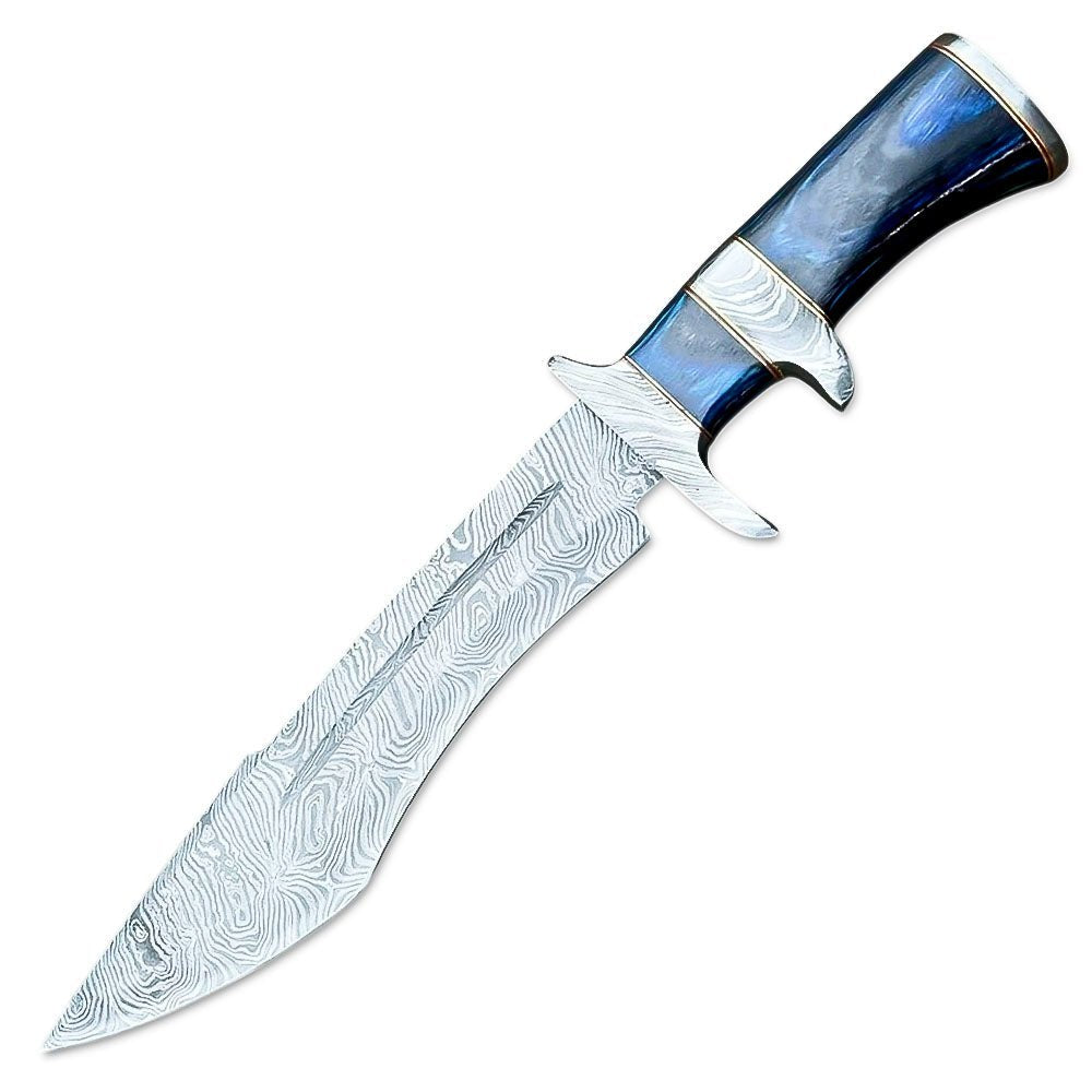 Bowie Knife Hardwood Handle Hunting 14 Inch