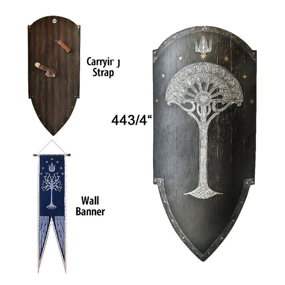 Gondorian War Shield Second Age From Lord of the Rings