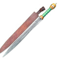 Roman Gladius Sword Handmade With Leather Sheath