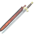 Combat Hunting Long Sword Double Edge Handmade