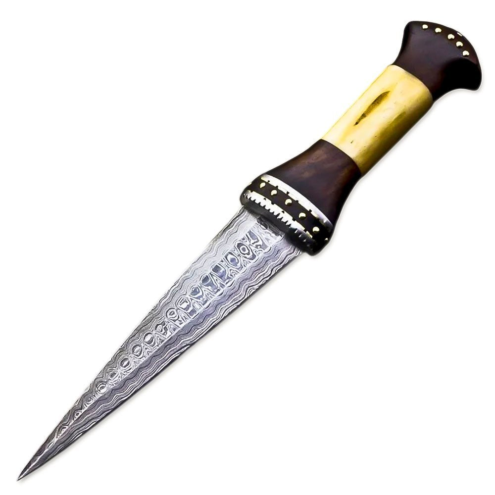 Dagger Bone Rosewood Handle Collectible 13 Inch