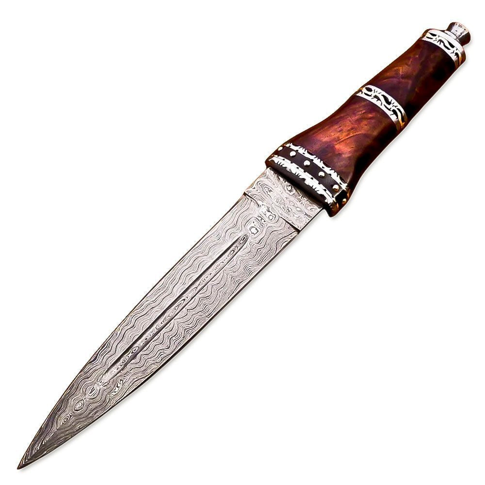 Scottish Dirk Dagger Rosewood Handle 14 Inch