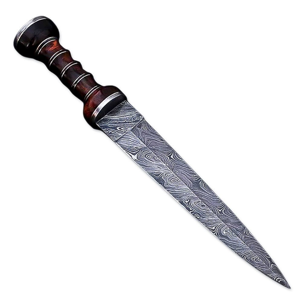 Gladiator Dagger Rosewood Handle Double Edge 15 Inch