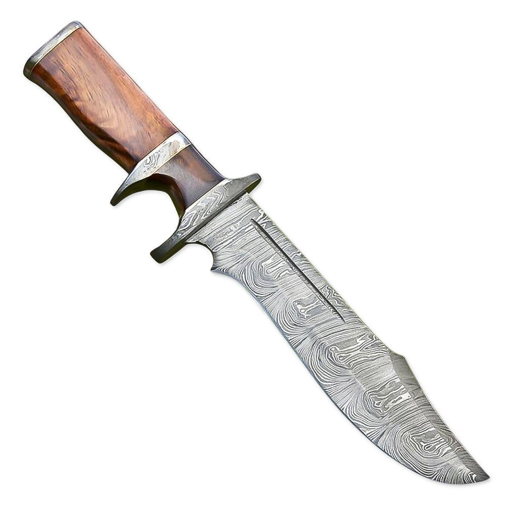 Bowie Knife Rosewood Handle Hunting 13 Inch