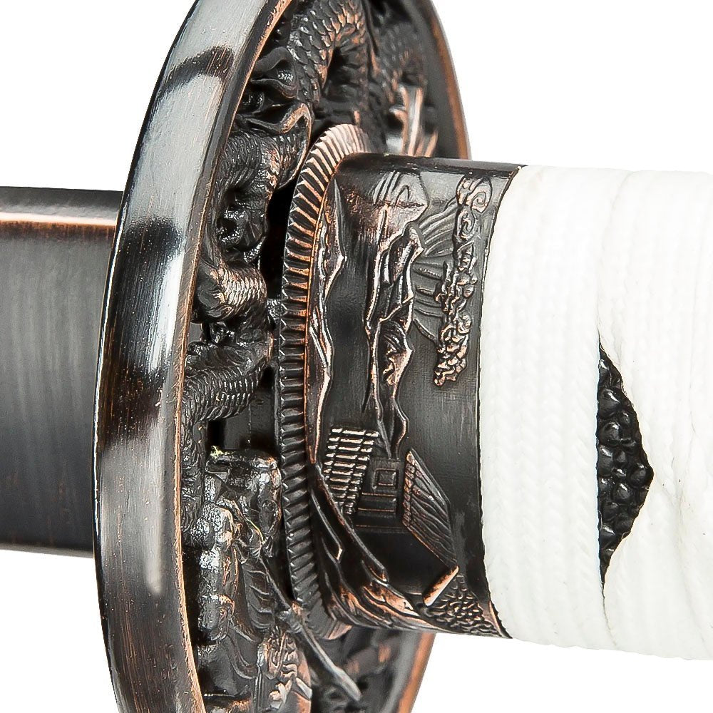 Shinwa White Knight Katana Samurai Sword Handmade
