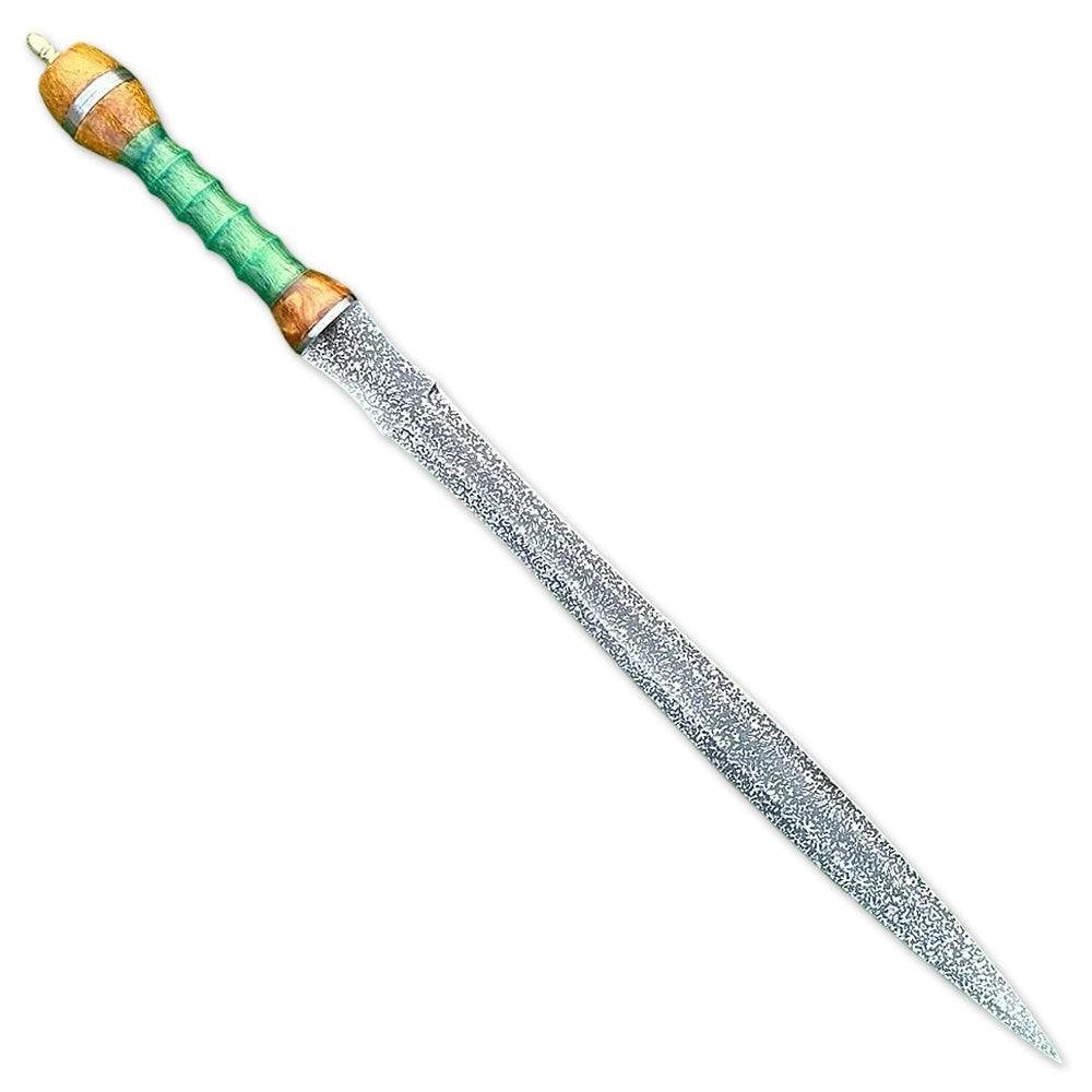 Roman Gladius Sword Handmade With Leather Sheath