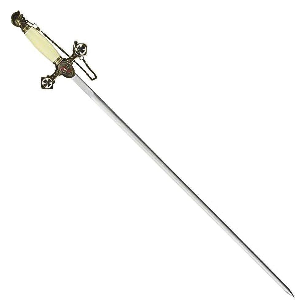 Masonic Knights Templar Ceremonial Sword White