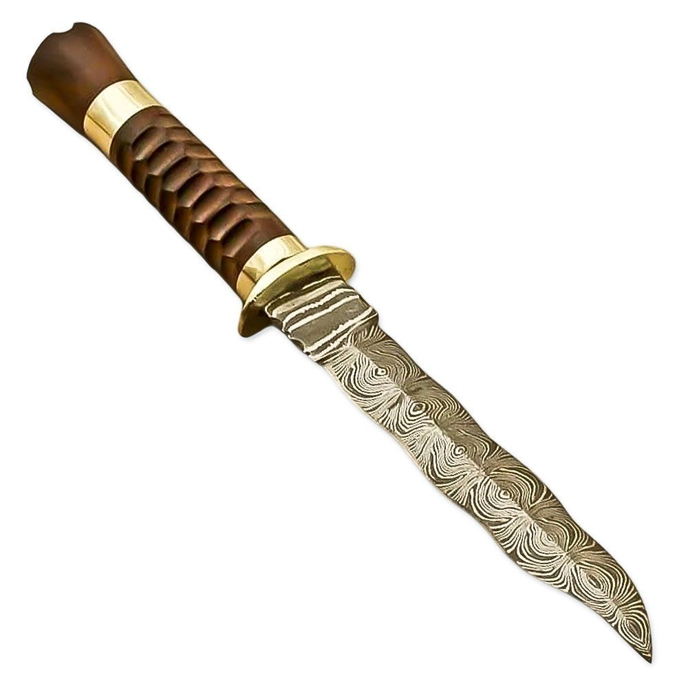 Dirk Dagger Rosewood Handle Scottish Style 12 Inch