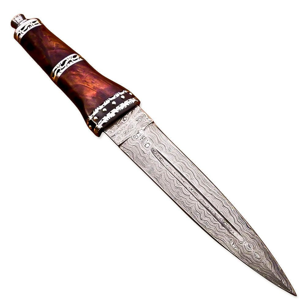 Scottish Dirk Dagger Rosewood Handle 14 Inch