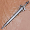 Barbarian Sword Fantasy Warrior With Leather Sheath