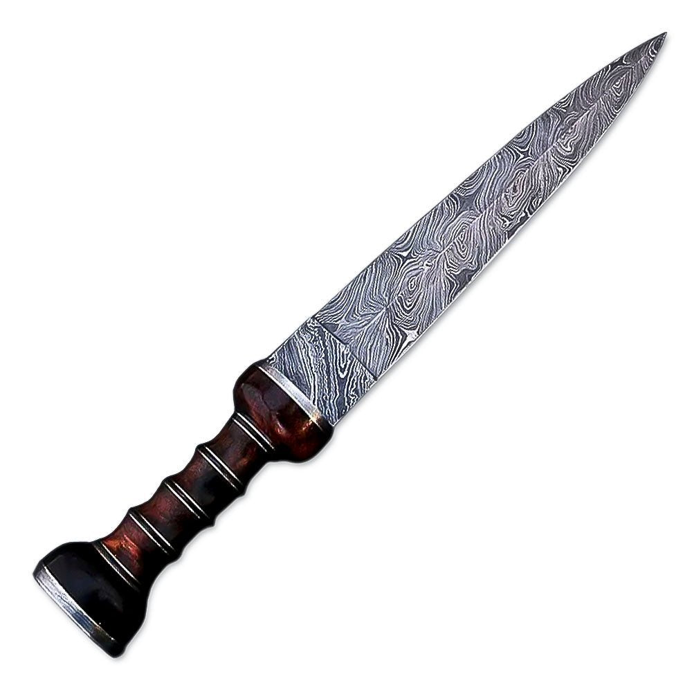 Gladiator Dagger Rosewood Handle Double Edge 15 Inch