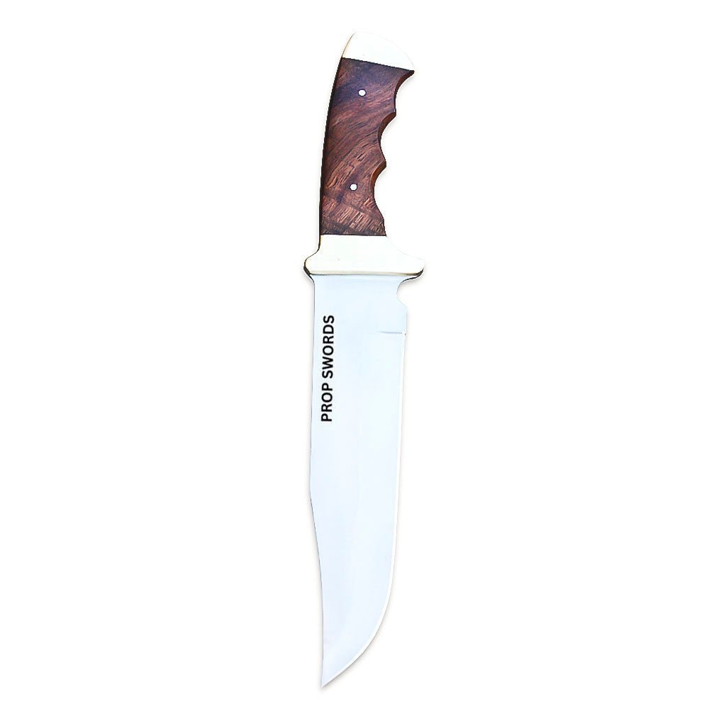 Full Tang Bowie Knife Wood Handle 14 Inch With Sheath