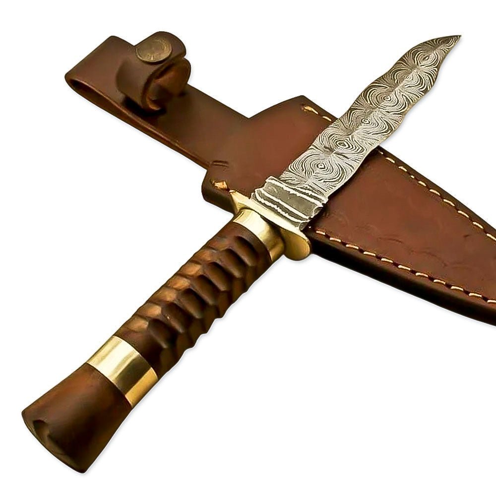 Dirk Dagger Rosewood Handle Scottish Style 12 Inch