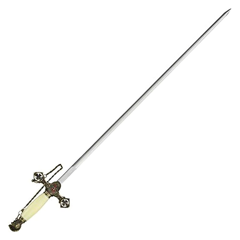 Masonic Knights Templar Ceremonial Sword White