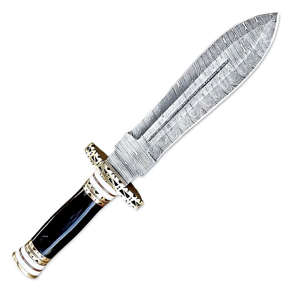 Dagger Bone Buffalo Horn Handle Collectible 12 Inch