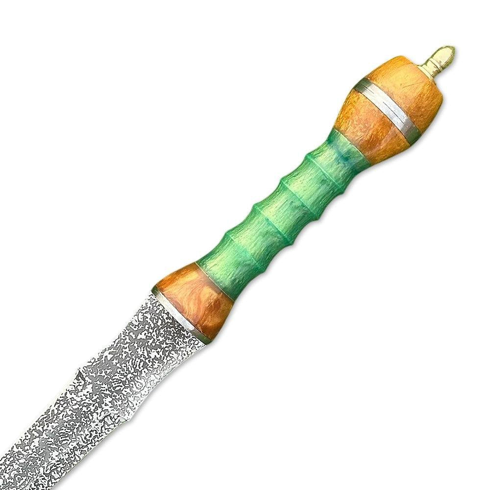 Roman Gladius Sword Handmade With Leather Sheath