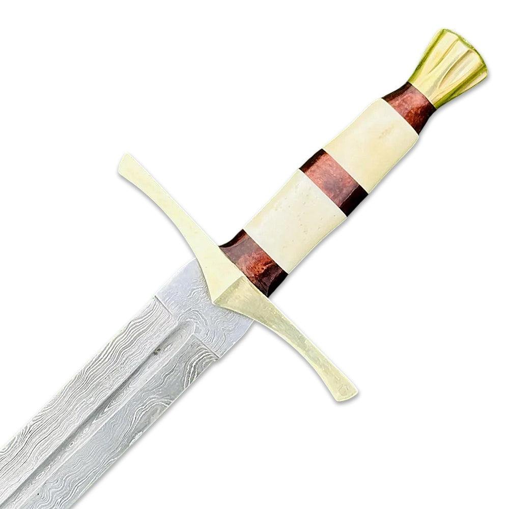 Medieval Knight Sword Historical Replica With Sheath
