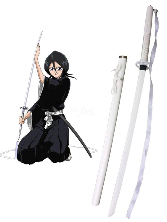 Rukia Kuchiki Sode No Shirayuki White Katana Replica