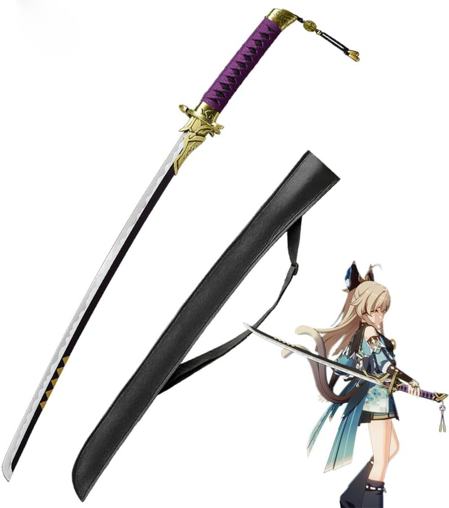 Genshin Impact Ayaka Amenoma Kageuchi Katana Sword Replica