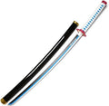 Giyuu Tomioka Sword - Blue Nichrin Blade - Demon Slayer Katana Props