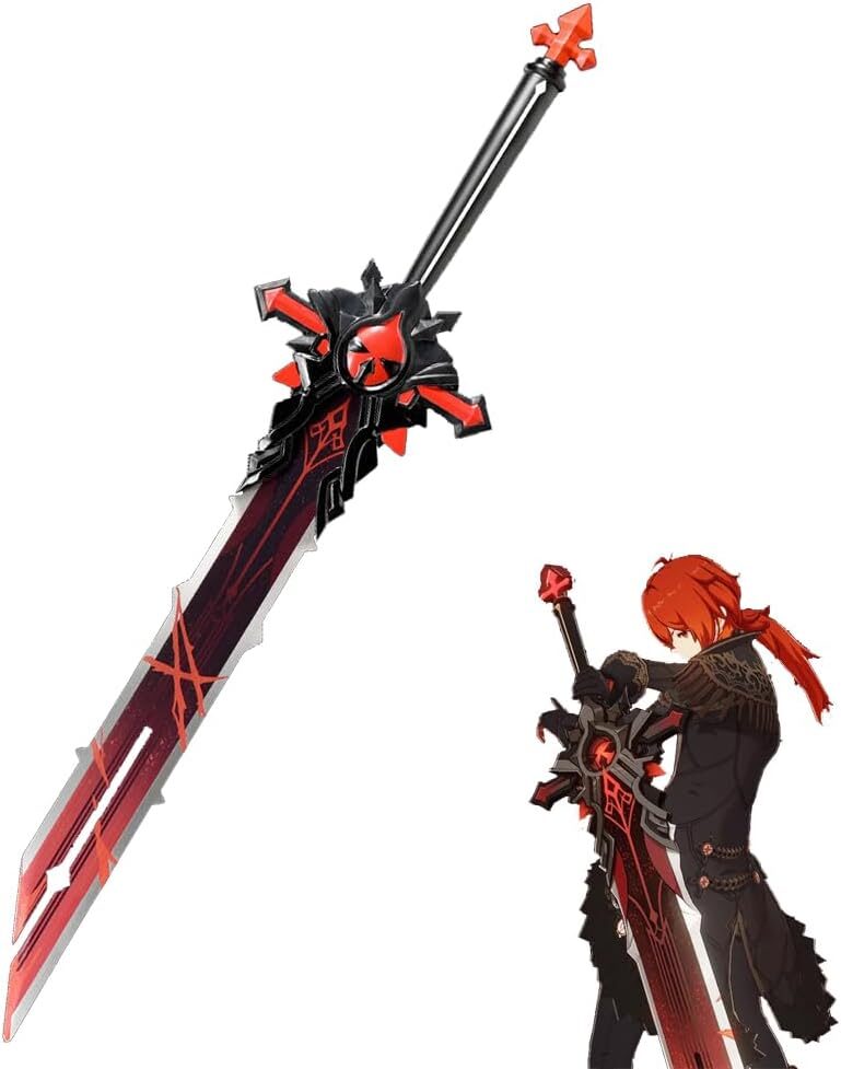 Genshin Impact Diluc Wolf's Gravestone Sword Replica