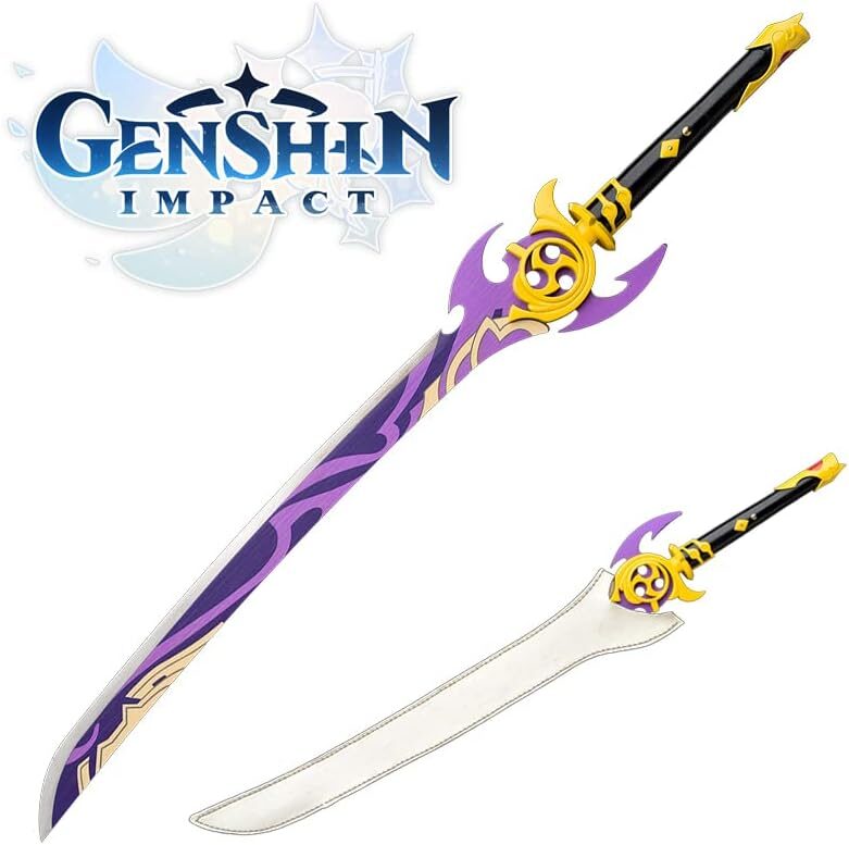Genshin Impact Ayaka's BiS Mistsplitter Reforged Sword Replica