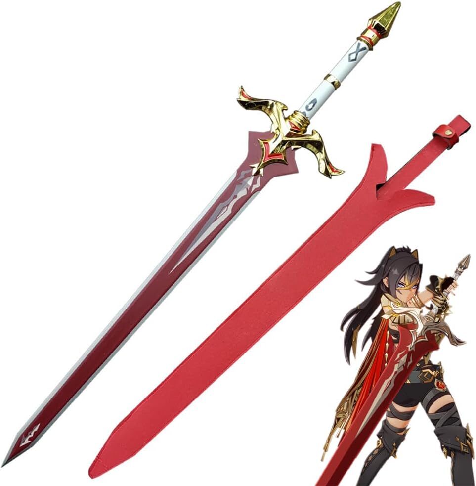 Genshin Impact Diluc Bloodtainted Greatsword Replica