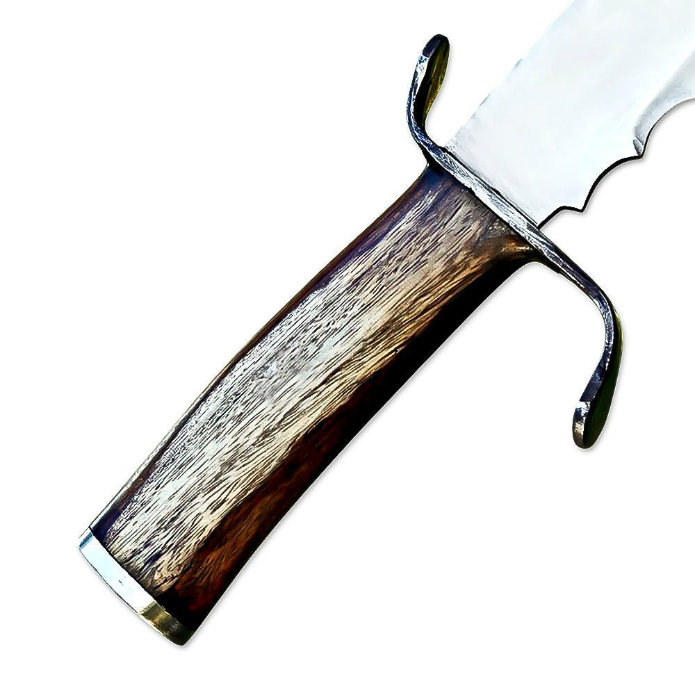 Bowie Knife 17 Inch Rosewood Handle With Sheath