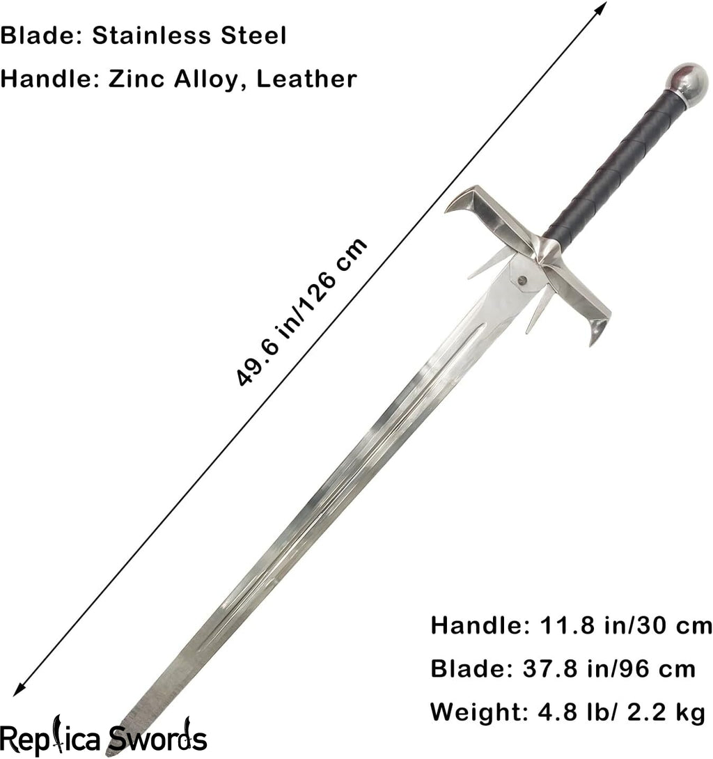Highlander The Kurgan Sword Life Size Metal Replica