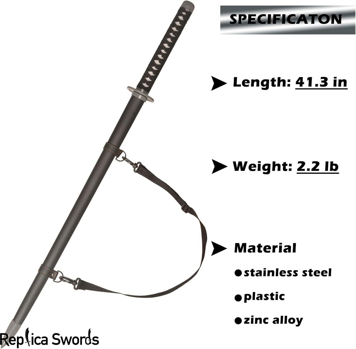 Chainsaw Man Aki Hayakawa Katana Sword Replica