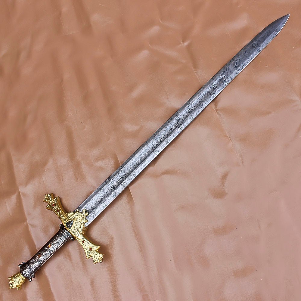 Medieval Crusader Sword Knight Replica Handmade 40 Inch