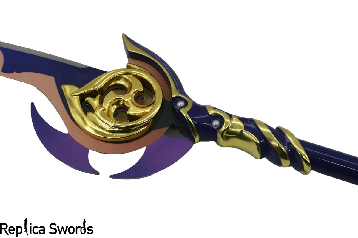 Genshin Impact Raiden Lightning Engulfing Naginata Replica