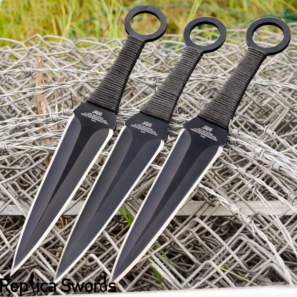 Expendables Kunai Thrower Knife Set Licensed Replica