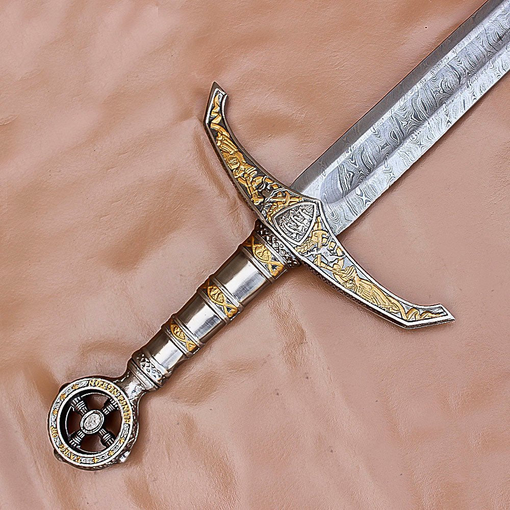 Robin Hood Locksley Sword With Leather Sheath