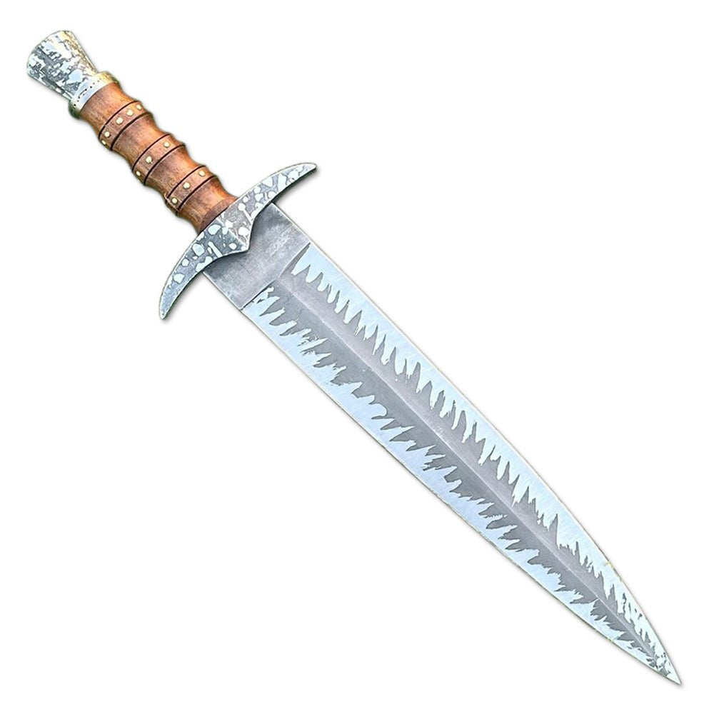 Double Edge Bowie Knife 21 Inch Rosewood Handle