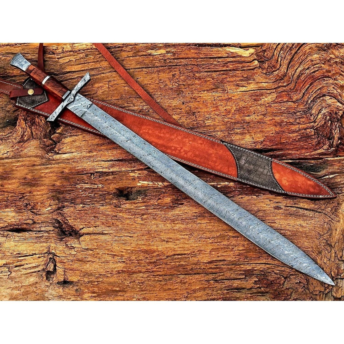 Viking Sword Double Edged Norse Replica Handmade