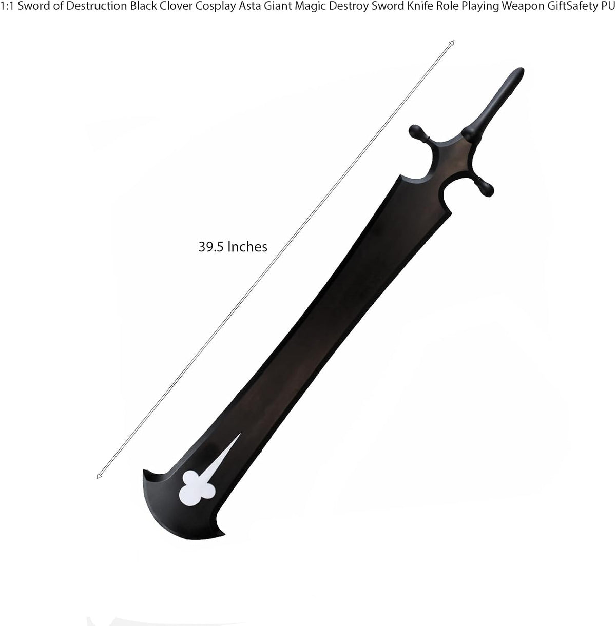 Asta Demon Destroyer Sword full length