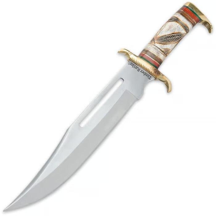 Timber Rattler Southwestern Hunter Bowie Knife