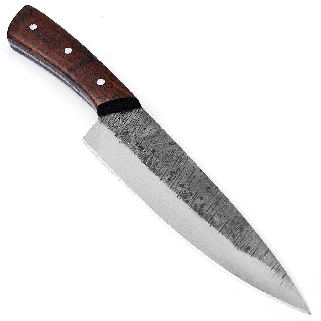 Kiss the Cook Full Tang Chef Knife Kitchen Gift