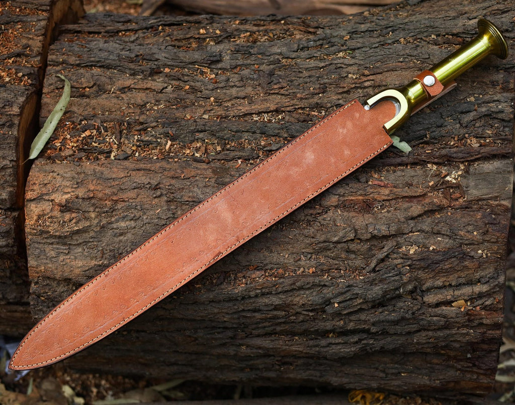 Riptide Backbiter Sword From Percy Jackson With Plaque