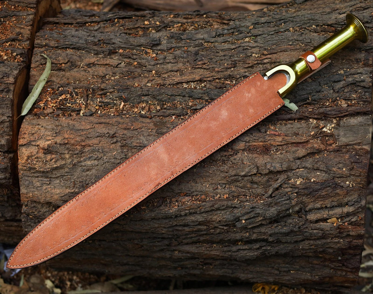 Riptide Backbiter Sword From Percy Jackson With Plaque