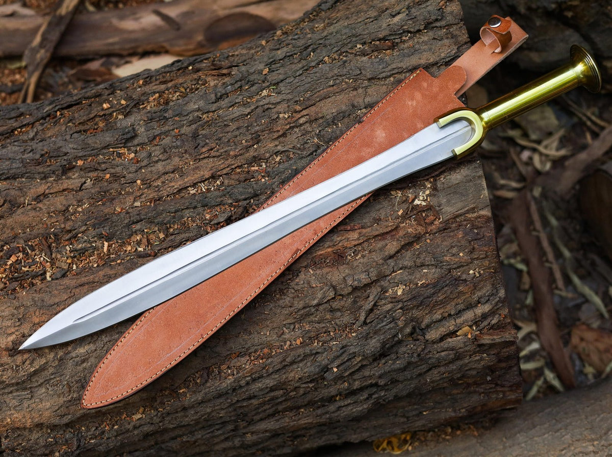 Riptide Backbiter Sword From Percy Jackson With Plaque